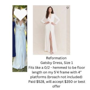 Reformation Gatsby Dress